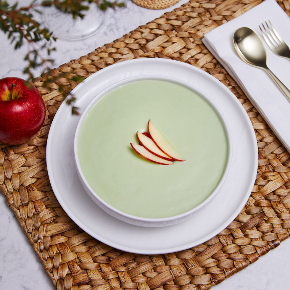 Creamy Vegan Envy™ Apple Scallion Soup Envy Apple US