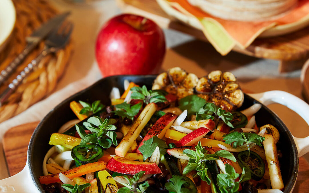 Vegan ENVY™ and Black Bean Fajitas