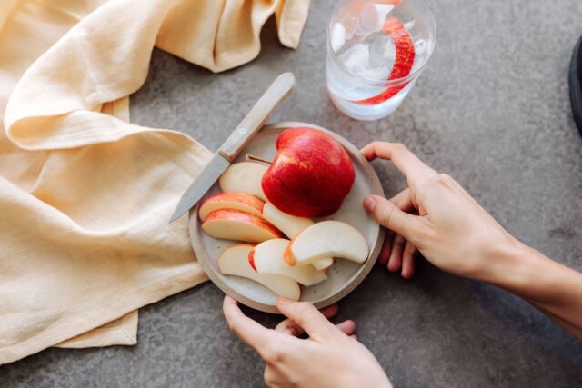 To elevate any moment, simply slice and share 🍎