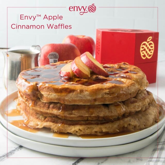 If life is what you make it, then we're definitely making Envy™ Apple Cinnamon Waffles! 😏