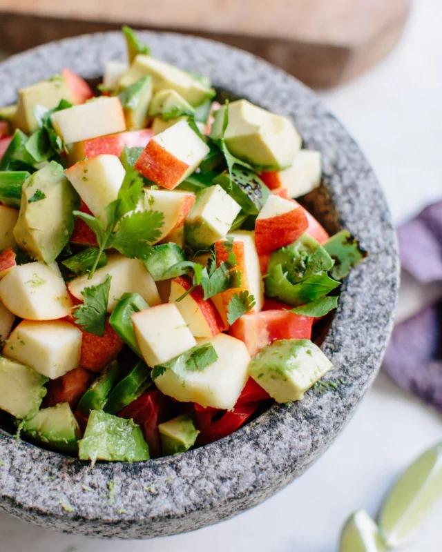 Add a touch of sweetness to your spicy Cinco de Mayo celebrations with this fresh and easy ENVY™ Apple & Avocado Salsa recipe 😊 #linkinbio